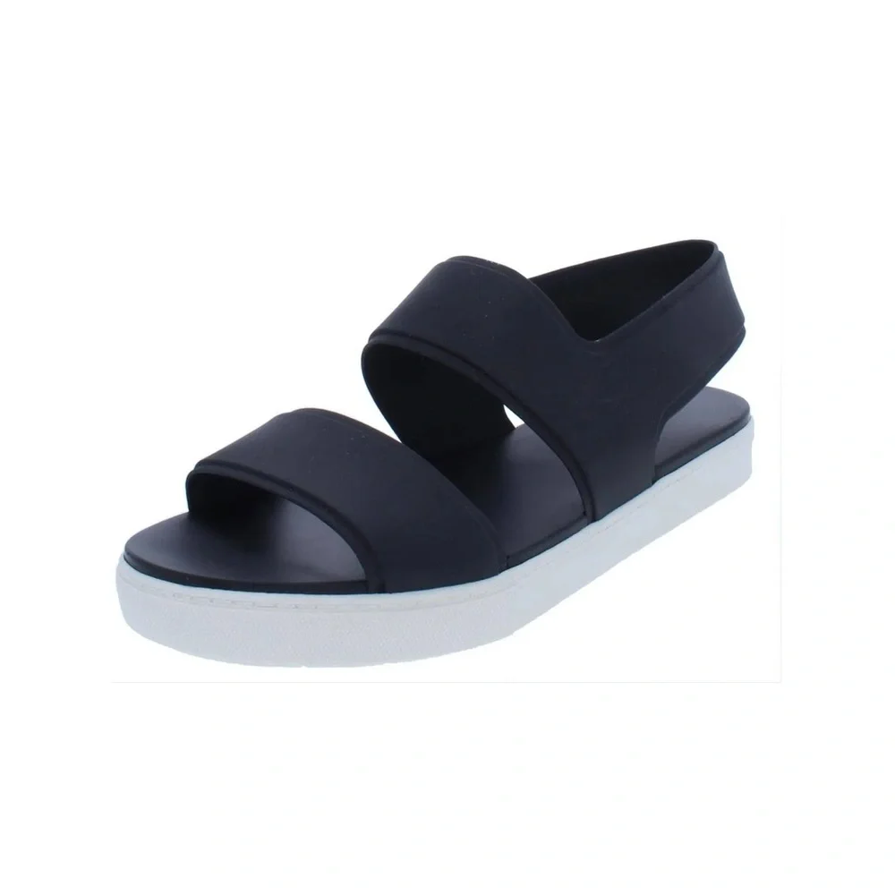 Vince Eres Open-Toe Synthetic Slingback Sandal
